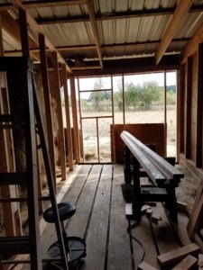 Framing the walls